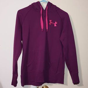 VGUC ~ Under Armour Coldgear Charged Cotton Storm Loose Fit Hoodie (Size: Small)